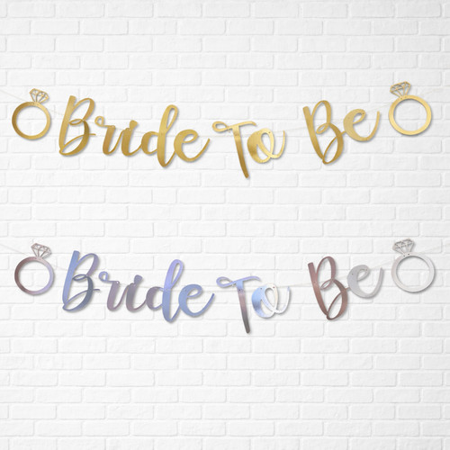 Bride banners - bride, to