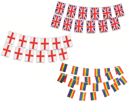 23ft flag bunting - flag, banner
