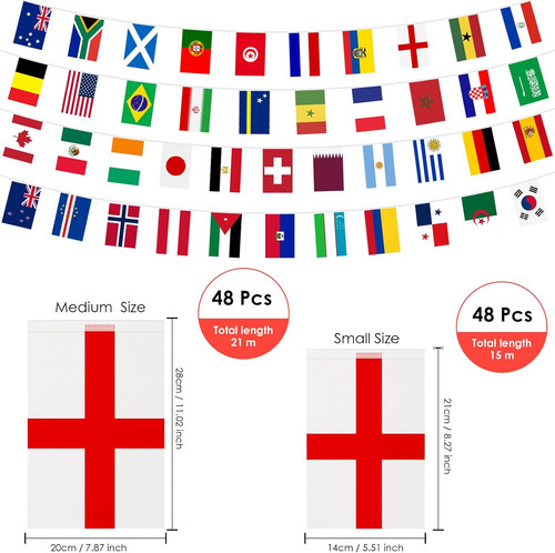 World flag bunting for - world, 2026