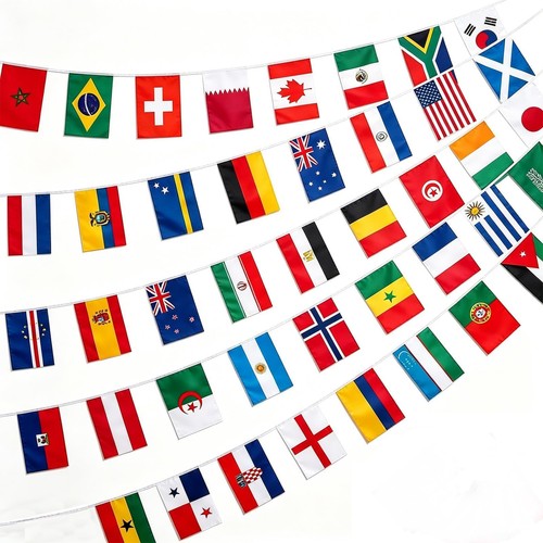 15m world cup - flags, bunting