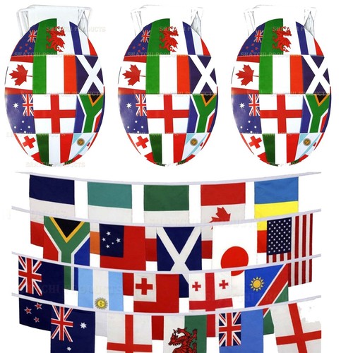 National flags bunting decor - bunting,