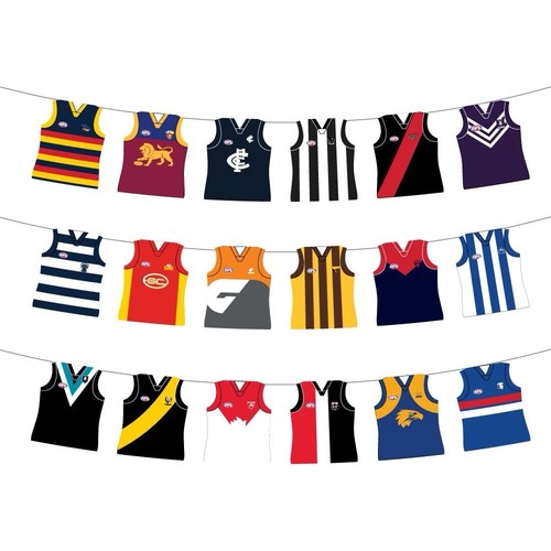 Afl all team flags - x, 165mm