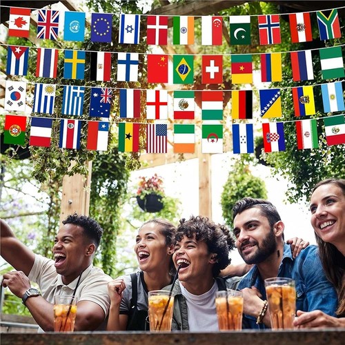 World flag bunting for - flag,