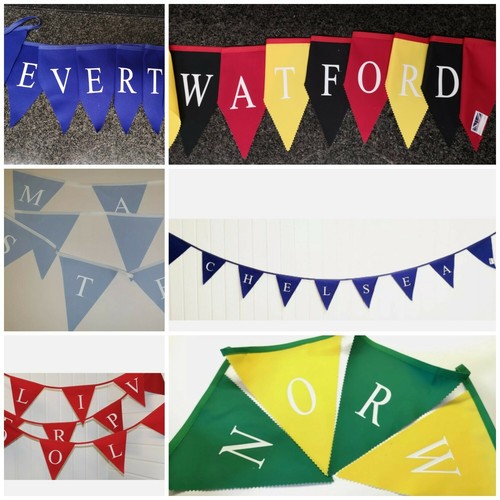 Football bunting with your