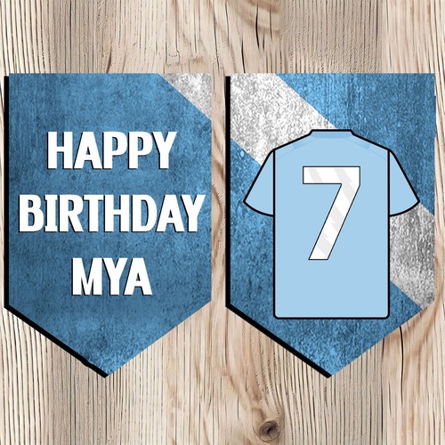 Personalised man city - personalised, birthday