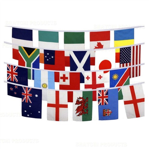 National sports bunting - national,