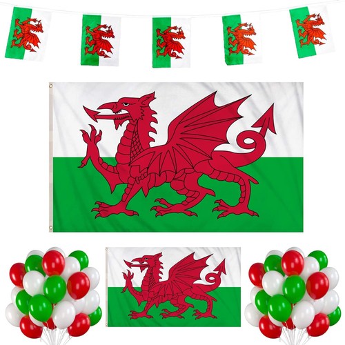 28pc wales bunting - 28pc, square
