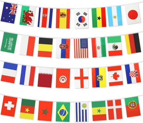 10m world cup bunting - world,